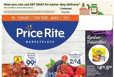 Price Rite (CT, MA, MD, NH, NJ, NY, PA, RI) Weekly Ad Flyer Specials February 17 to March 2, 2023