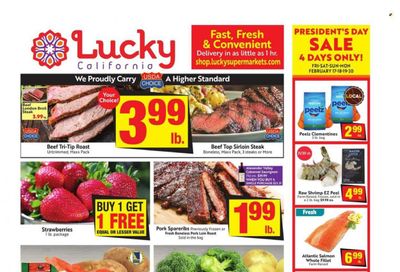 Lucky California Weekly Ad Flyer Specials February 15 to February 21, 2023