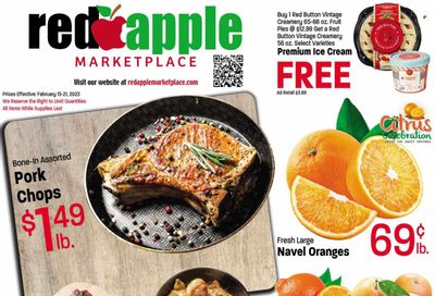 Red Apple Marketplace (OR) Weekly Ad Flyer Specials February 15 to February 21, 2023