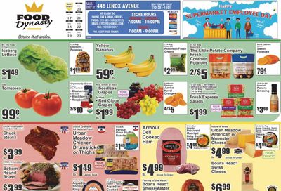 Food Dynasty (NY) Weekly Ad Flyer Specials February 17 to February 23, 2023