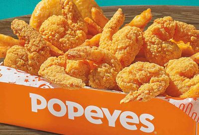 Popeyes Chicken Brings Back the Shrimp Tackle Box for $6 with In-app and Online Pickup Orders