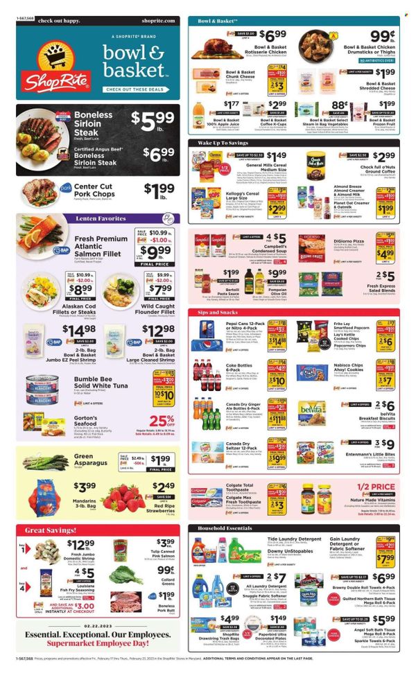 ShopRite (MD) Weekly Ad Flyer Specials February 17 to February 23, 2023
