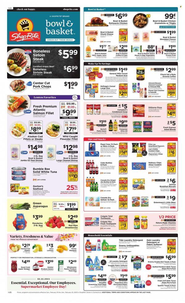 ShopRite (CT) Weekly Ad Flyer Specials February 19 to February 25, 2023