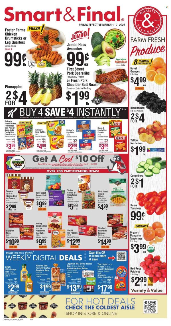 Smart & Final (CA) Weekly Ad Flyer Specials March 1 to March 7, 2023