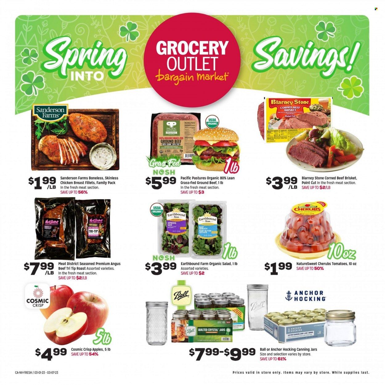 Grocery Outlet (CA, ID, OR, PA, WA) Weekly Ad Flyer Specials March 1 to