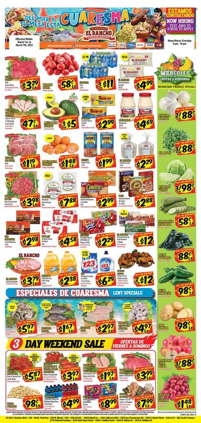 El Rancho (TX) Weekly Ad Flyer Specials March 1 to March 7, 2023