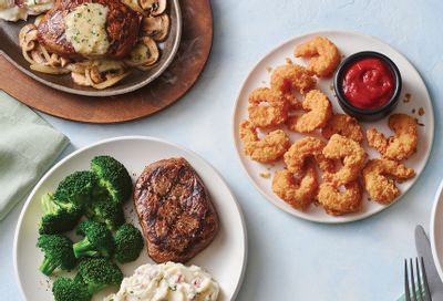 Buy a Steak Entree and Get $1 Double Crunch Shrimp at Applebee’s for a Short Time