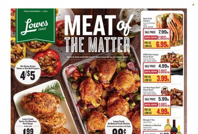 Lowes Foods (NC, SC) Weekly Ad Flyer Specials March 1 to March 7, 2023