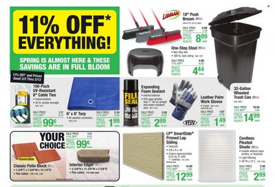 Menards (IN) Weekly Ad Flyer Specials March 2 to March 12, 2023