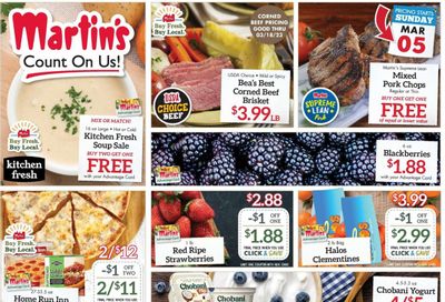 Martin’s (IN, MI) Weekly Ad Flyer Specials March 5 to March 11, 2023