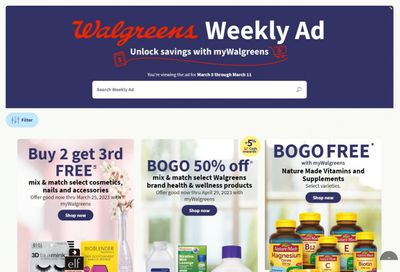 Walgreens Weekly Ad Flyer Specials March 5 to March 11, 2023