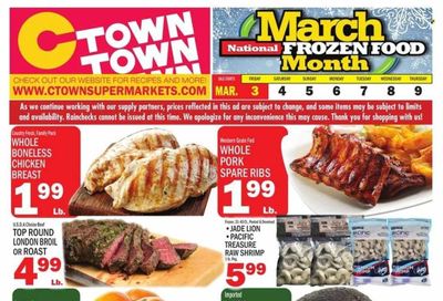 C-Town (CT, FL, MA, NJ, NY, PA) Weekly Ad Flyer Specials March 3 to March 9, 2023