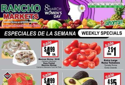 Rancho Markets (UT) Weekly Ad Flyer Specials March 7 to March 13, 2023