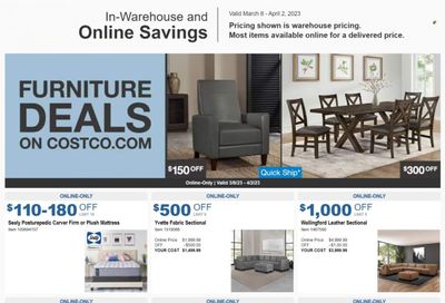 Costco Weekly Ad Flyer Specials March 8 to April 2, 2023