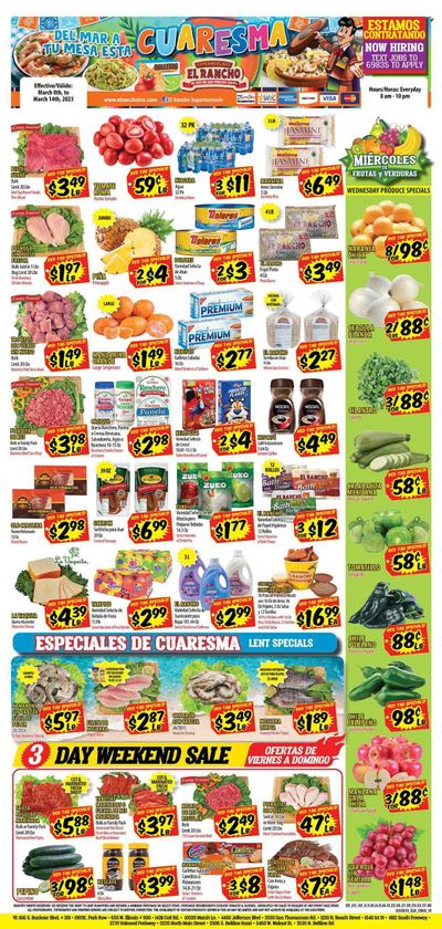 El Rancho (TX) Weekly Ad Flyer Specials March 8 to March 14, 2023