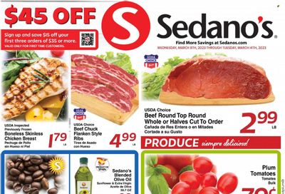 Sedano's (FL) Weekly Ad Flyer Specials March 8 to March 14, 2023