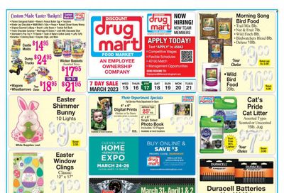 Discount Drug Mart (OH) Weekly Ad Flyer Specials March 15 to March 21, 2023