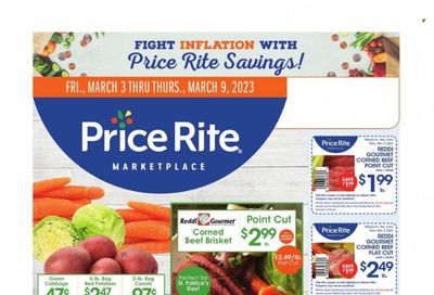 Price Rite (CT, MA, MD, NH, NJ, NY, PA, RI) Weekly Ad Flyer Specials March 3 to March 9, 2023