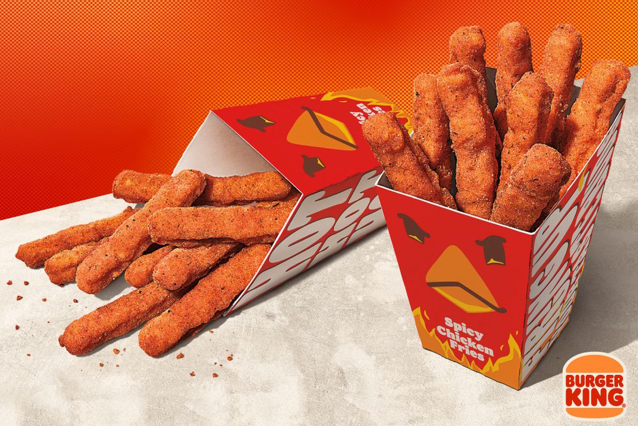 New Spicy Chicken Fries Arrive for a Limited Time at Burger King 