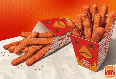 New Spicy Chicken Fries Arrive for a Limited Time at Burger King 