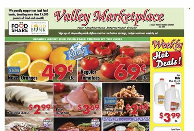 Valley Marketplace (CA) Weekly Ad Flyer Specials March 8 to March 14, 2023
