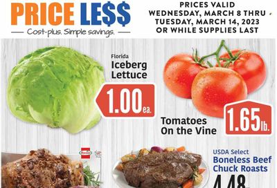 Price Less Foods Weekly Ad Flyer Specials March 8 to March 14, 2023