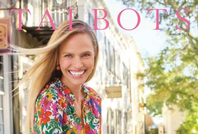 Talbots Weekly Ad Flyer Specials March 1 to March 31, 2023