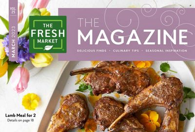 The Fresh Market Weekly Ad Flyer Specials March 1 to March 31, 2023