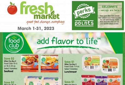 Fresh Market (UT) Weekly Ad Flyer Specials March 1 to March 31, 2023