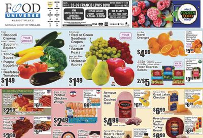 Food Universe (NY) Weekly Ad Flyer Specials March 3 to March 9, 2023