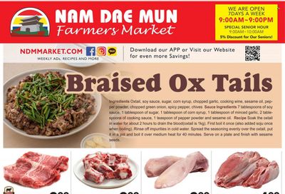 Nam Dae Mun Farmers Market (GA) Weekly Ad Flyer Specials March 3 to March 9, 2023