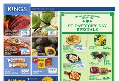 Kings Food Markets (CT, NJ, NY) Weekly Ad Flyer Specials March 10 to March 16, 2023
