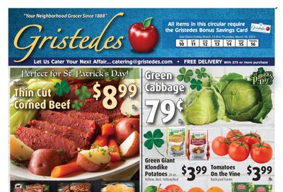 Gristedes (NY) Weekly Ad Flyer Specials March 10 to March 16, 2023