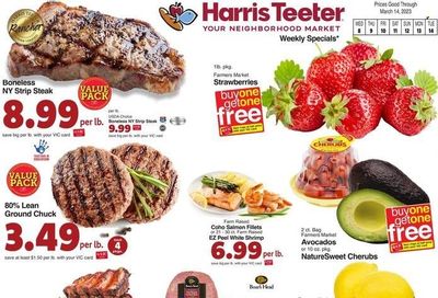 Harris Teeter Weekly Ad Flyer Specials March 8 to March 14, 2023