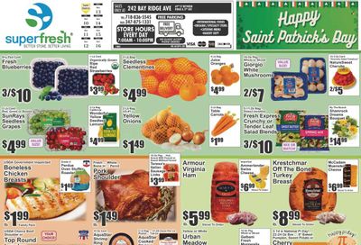 Super Fresh (NY) Weekly Ad Flyer Specials March 10 to March 16, 2023