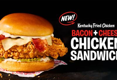 Kentucky Fried Chicken Unveils the Brand New Bacon & Cheese Chicken Sandwich