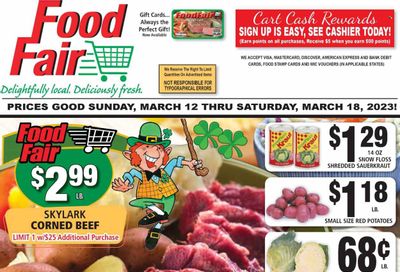 Food Fair Market (KY, OH, WV) Weekly Ad Flyer Specials March 12 to March 18, 2023