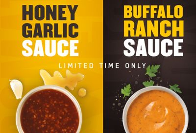 Buffalo Wild Wings Premiers their Brand New Honey Garlic and Buffalo Ranch Sauce