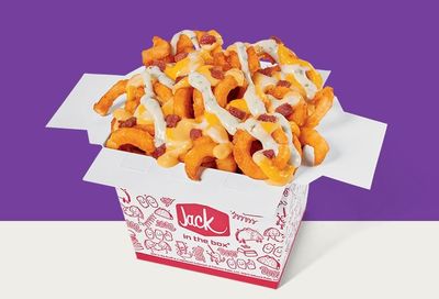 Jack In The Box Dishes Up their Returning Triple Cheese & Bacon Sauced & Loaded Fries