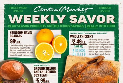 Central Market (TX) Weekly Ad Flyer Specials March 15 to March 21, 2023
