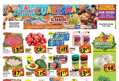 El Rancho (TX) Weekly Ad Flyer Specials March 15 to March 21, 2023