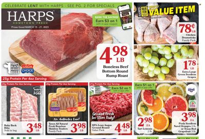 Harps Hometown Fresh (AR, KS, MO, OK) Weekly Ad Flyer Specials March 15 to March 21, 2023