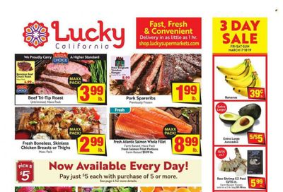 Lucky California Weekly Ad Flyer Specials March 15 to March 21, 2023