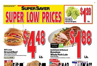 Super Saver Weekly Ad Flyer Specials March 15 to March 21, 2023