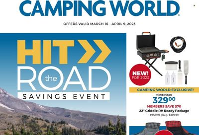 Gander RV & Outdoors Weekly Ad Flyer Specials March 16 to April 9, 2023