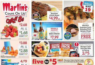 Martin’s (IN, MI) Weekly Ad Flyer Specials March 19 to March 25, 2023