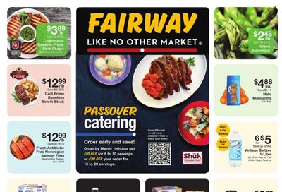 Fairway Market (CT, NJ, NY) Weekly Ad Flyer Specials March 17 to March 23, 2023