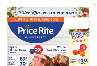 Price Rite (CT, MA, MD, NH, NJ, NY, PA, RI) Weekly Ad Flyer Specials March 17 to March 30, 2023