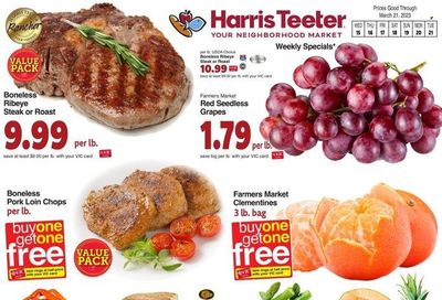 Harris Teeter Weekly Ad Flyer Specials March 15 to March 21, 2023