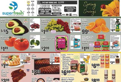 Super Fresh (NY) Weekly Ad Flyer Specials March 17 to March 23, 2023